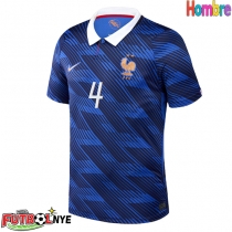 Camiseta Francia Dayot Upamecano #4 Primera Equipación Mundial 2026 manga corta